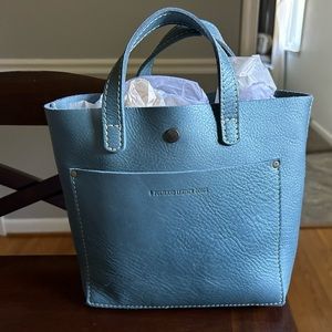 SOLD Portland Leather Classic Mini Crossbody Tote - Zoolander